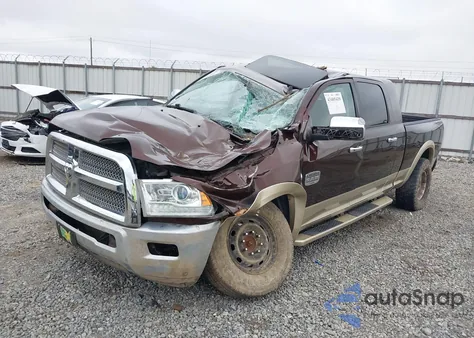 2013 Ram 2500 Laramie Longhorn из США, поврежденный, VIN 3C6UR5PL7DG570963